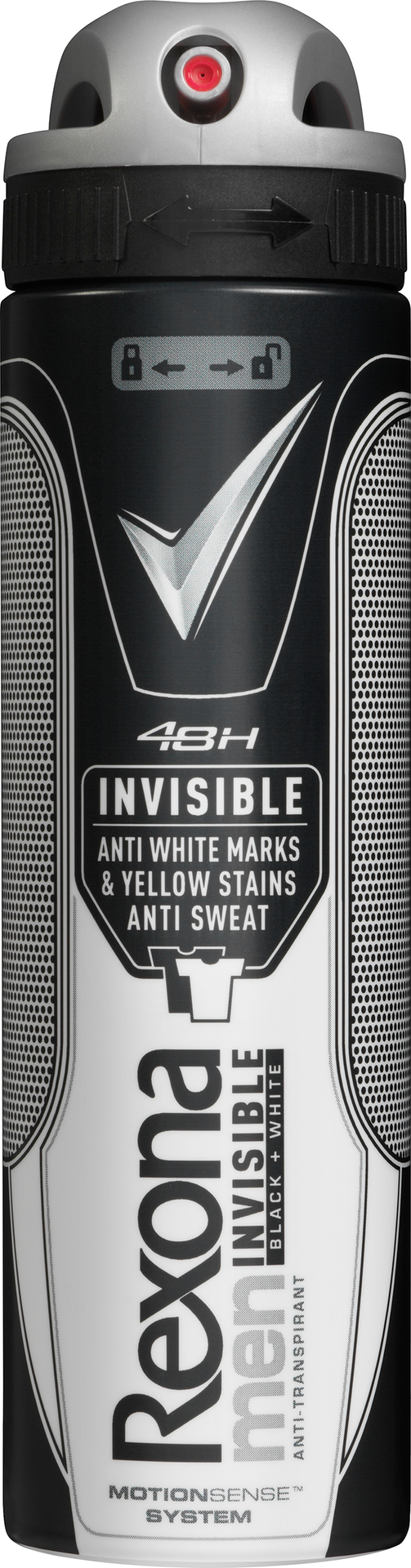 Rexona MEN spray INVISIBLE BLACK&WHITE 150ml