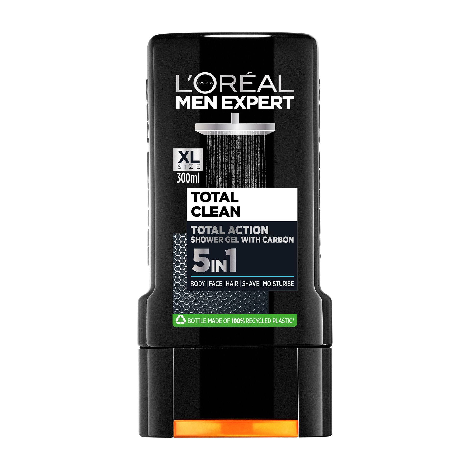 Clean L'Oreal L'oreal 300ml Men Expert żel pod prysznic Total