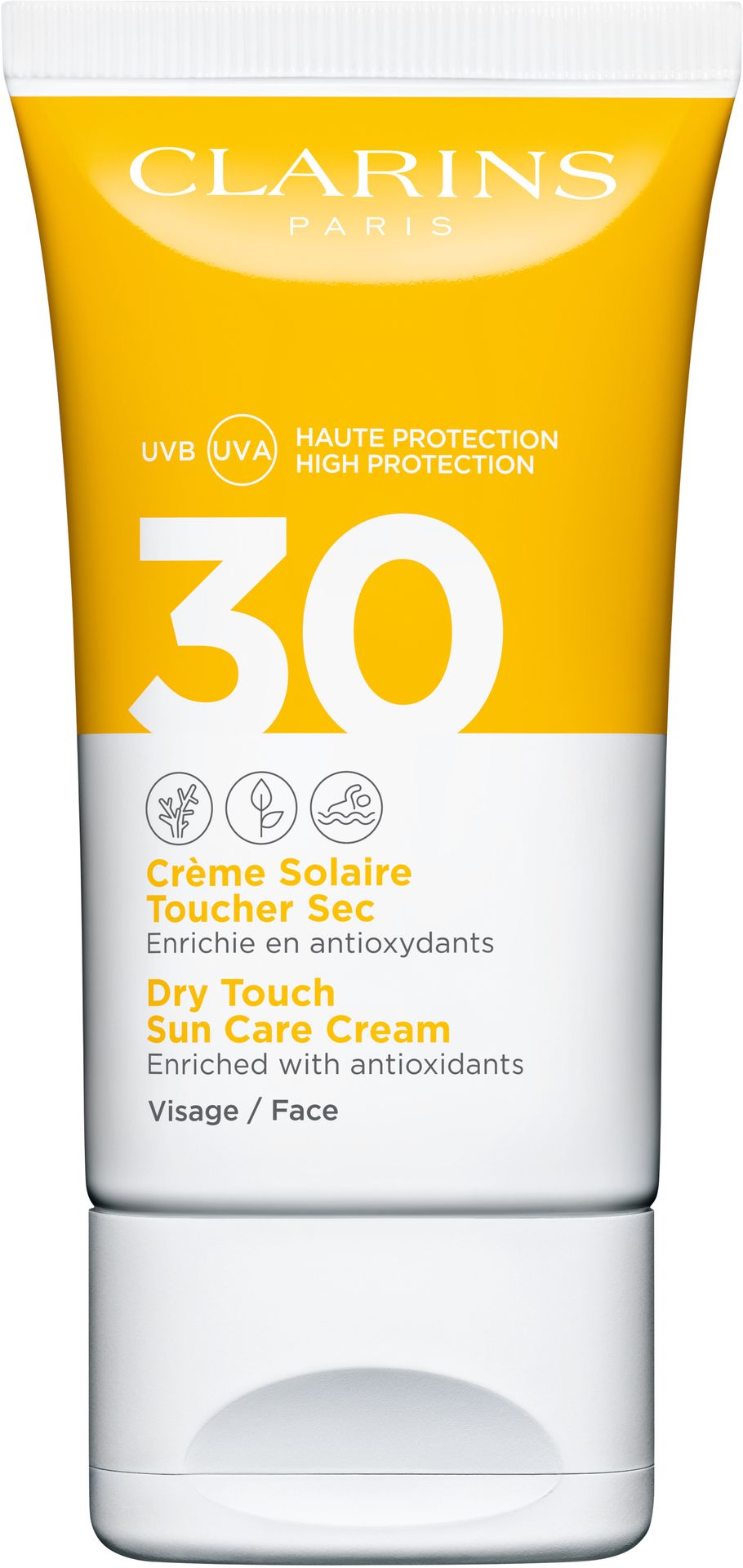 Clarins Dry Touch Sun Care Cream - Krem do opalania twarzy SPF 30