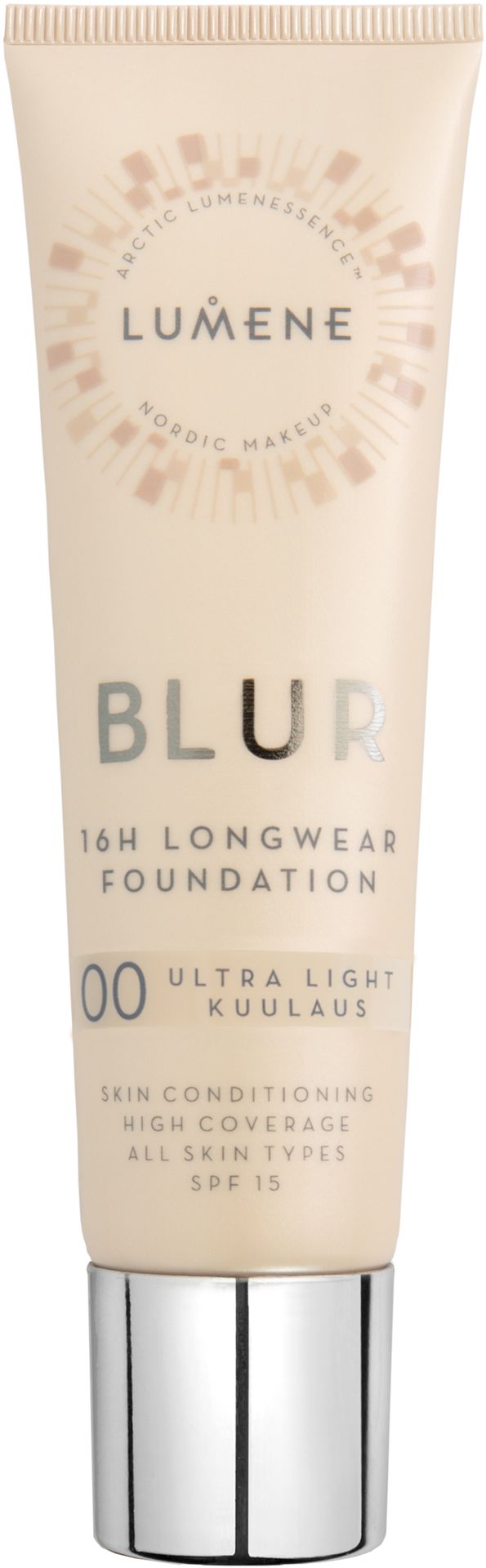 Lumene Blur 16H Longwear Foundation 00 Ultra Light SPF 15 podkład wygładzający 30ml