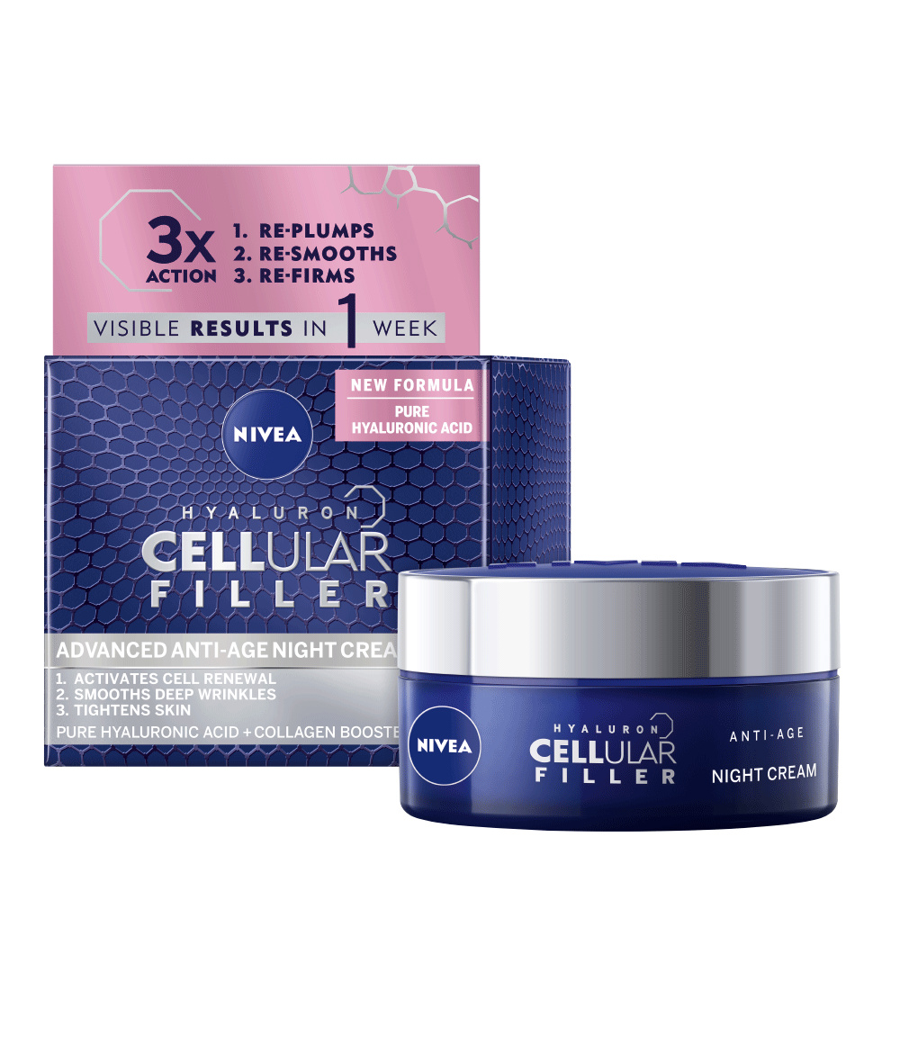 Nivea V CELLULAR ANTY-AGE Krem na noc 82386 new