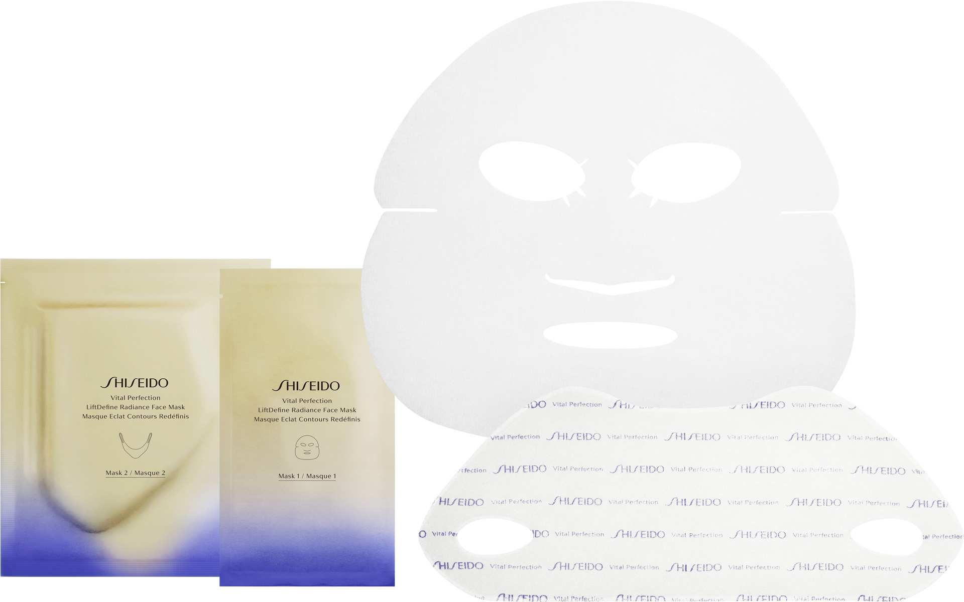 Shiseido Vital Perfection  G - Krem DO Liftdefine radiance face mask 10 G - Maseczka do twarzy w płachcie