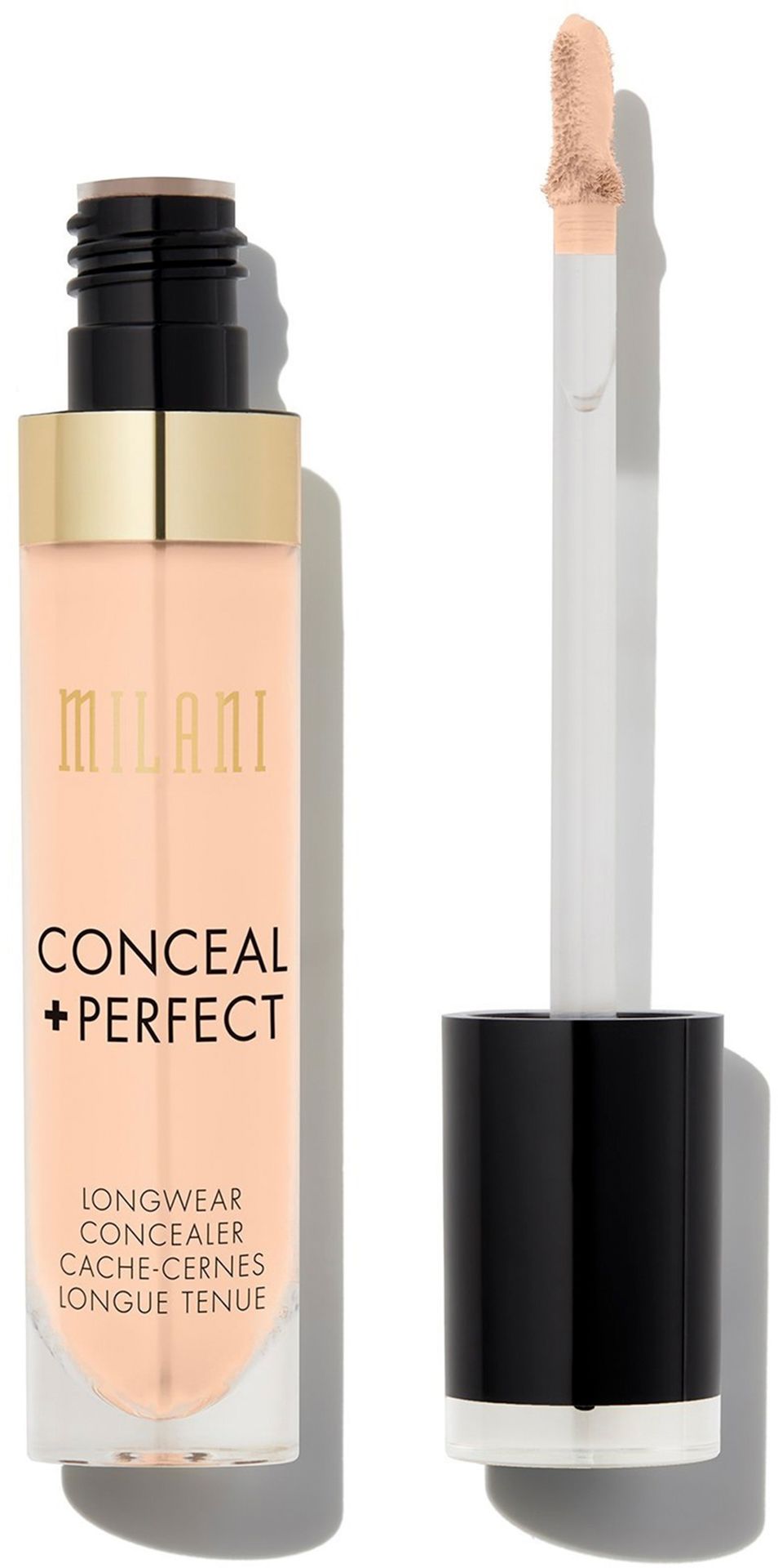 MILANI MILANI - CONCEAL + PERFECT LONGWEAR CONCEALER - Wodoodporny korektor w płynie  - 130 LIGHT BEIGE MILPCKPL-WPL-01