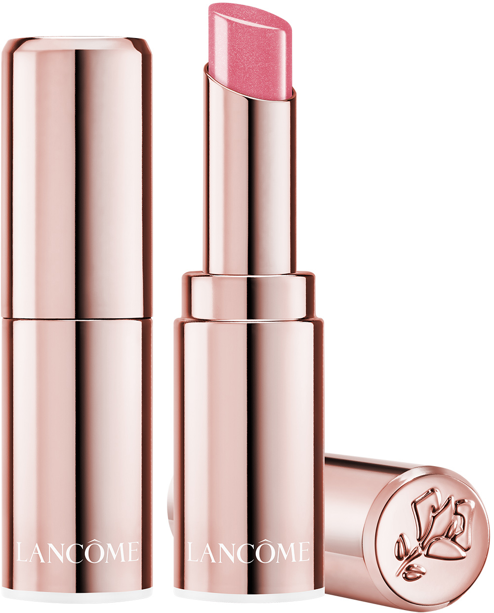 Lancome Długotrwały krem nawilżający szminka z intensywnym połyskiem L´Absol Mademoiselle Shine Lips tick