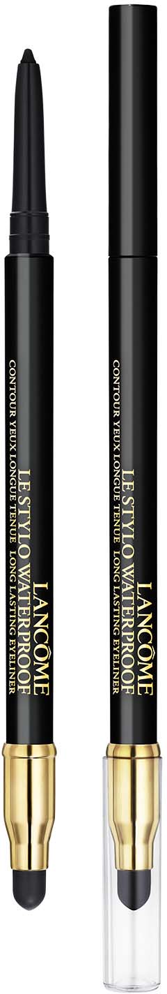 Lancome Le Stylo Waterproof wysoko napigmentowana wodoodporna kredka odcień 02 Noir Intense