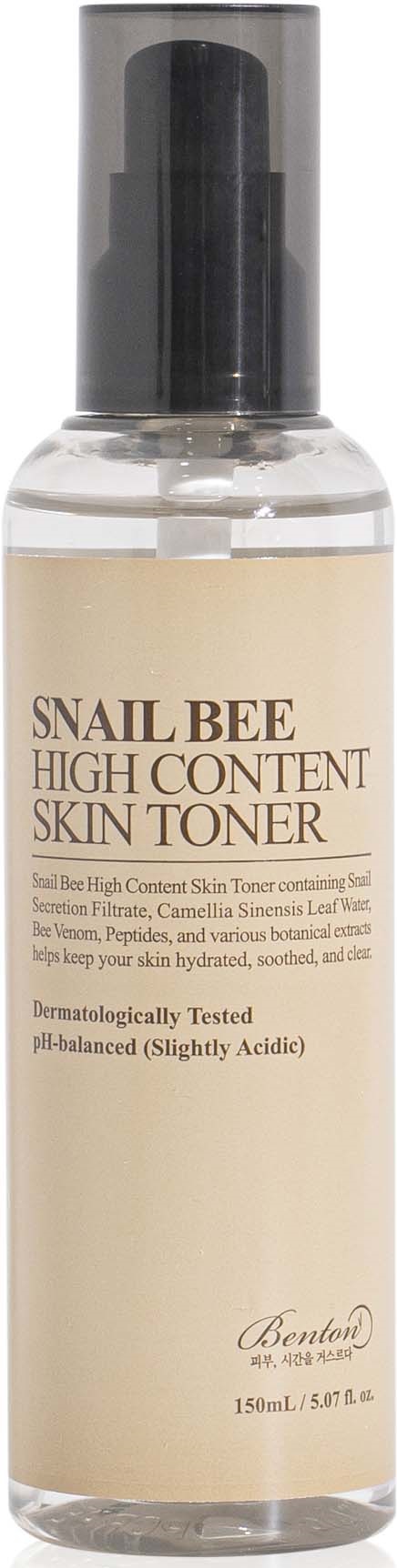 Benton Benton Snail Bee tonik do twarzy z ekstraktem ze śluzu ślimaka 150 ml