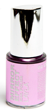 Layla Cosmetics Mirror Effect lakier do paznokci  Cosmo Lilac, 1er Pack (1 X 0.01 L)