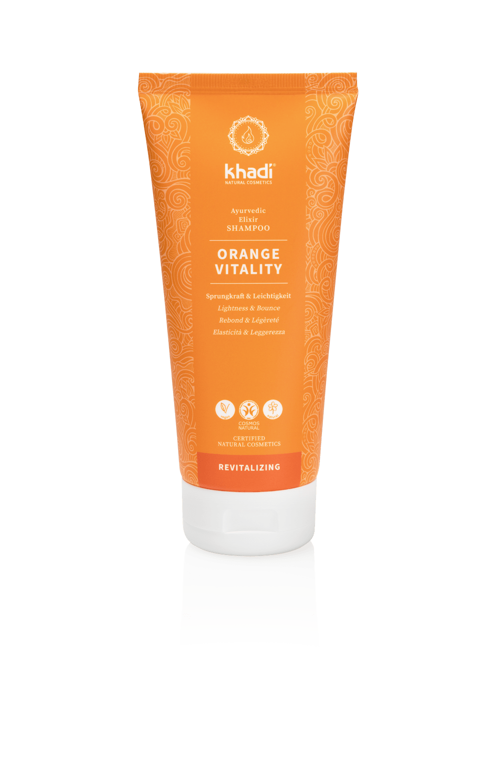 Khadi Rewitalizujący Szampon Do Włosów Orange Vitality 200 ml