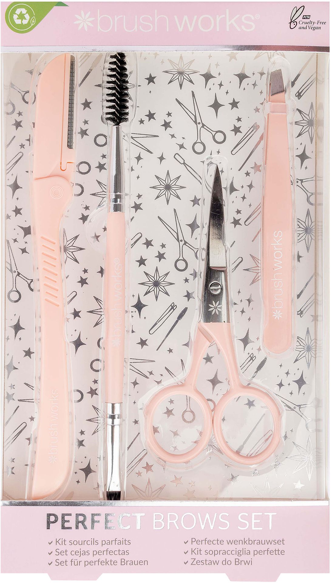 Brushworks Perfect Brows Set - zestaw do brwi