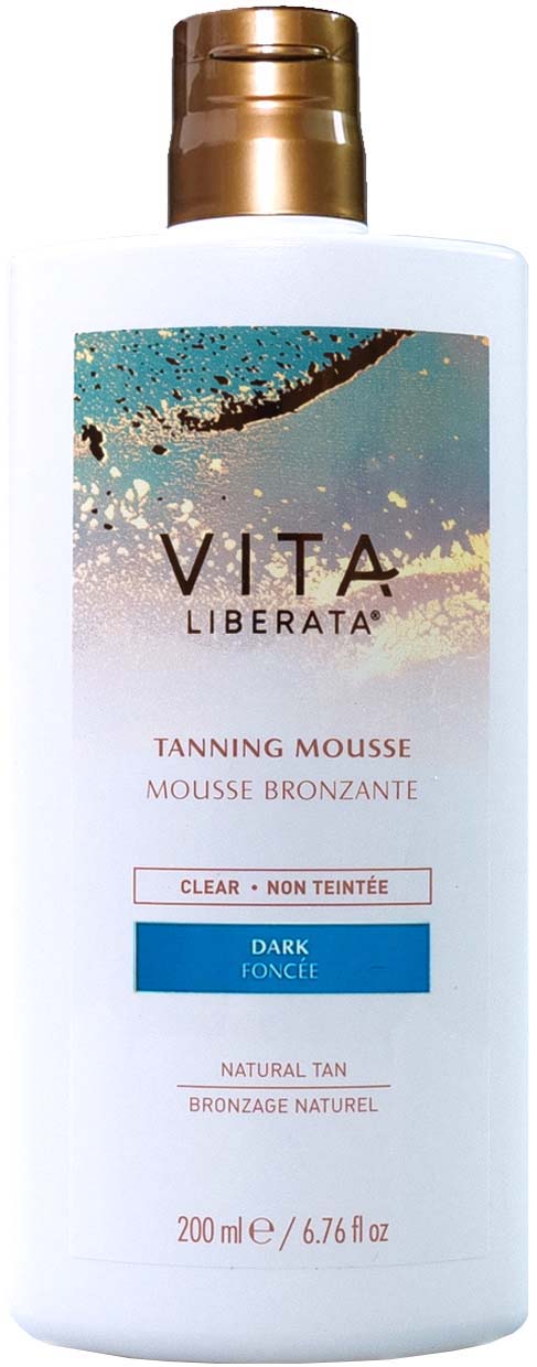 Vita Liberata Clear Tanning Mousse Pigment Free Wodna pianka samoopalająca bez pigmentu 200 ml ( kolor dark )