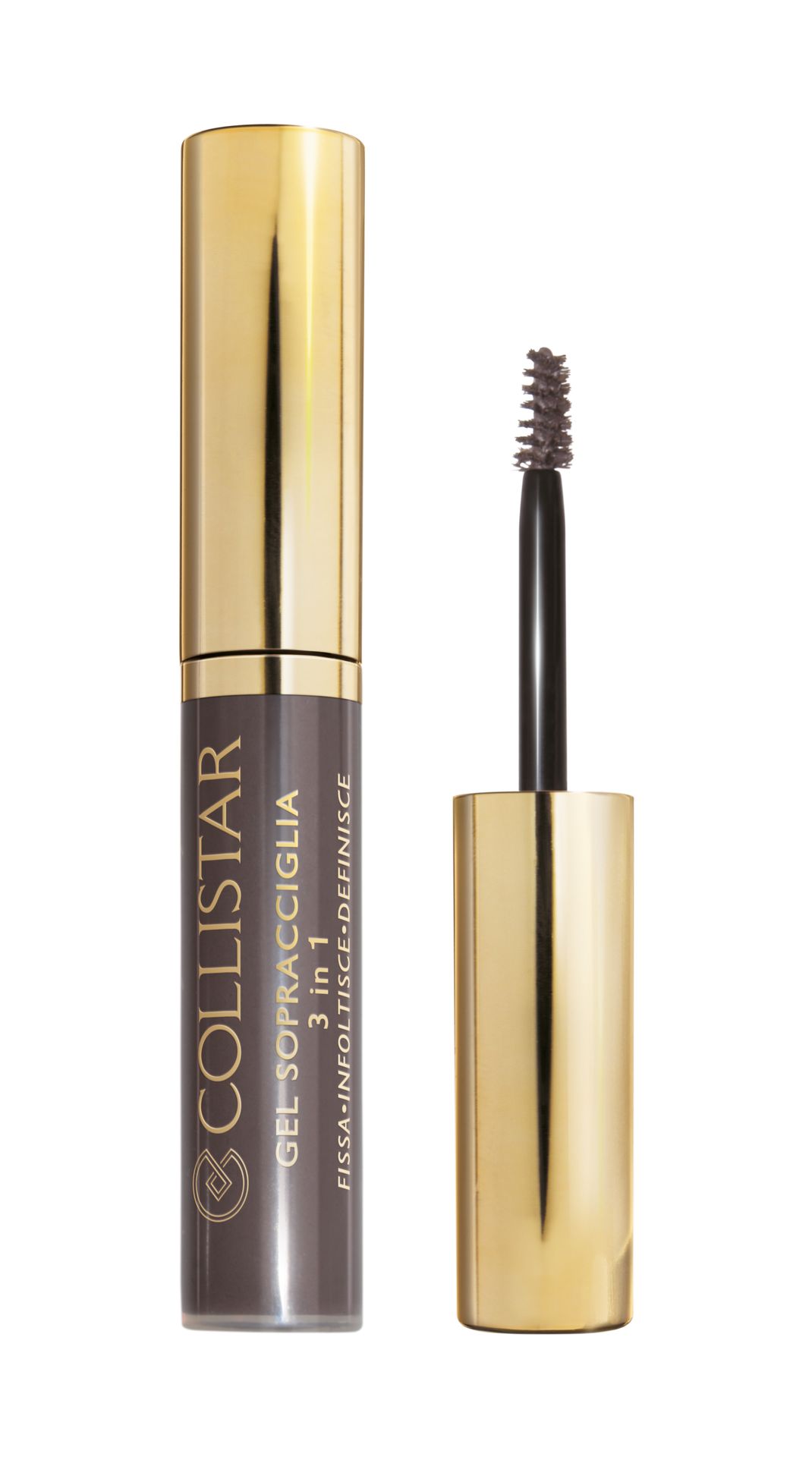 Collistar Zestaw Perfect Eyebrow Gel koloryzujący żel do brwi 2 Castano Asia + Brightening Eyebrow Pencil kredka do brwi