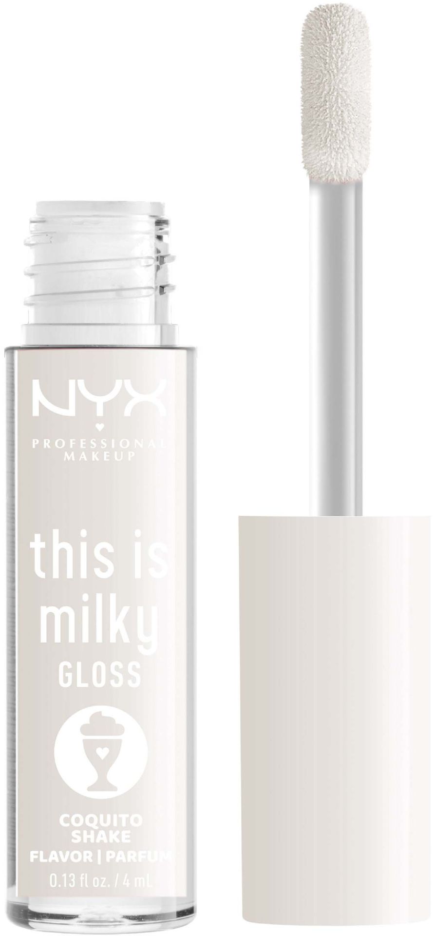 NYX PROFESSIONAL MAKEUP THIS IS MILKY GLOSS 16 Coquito Shake 4ml - Błyszczyk do ust 16 Coquito Shake