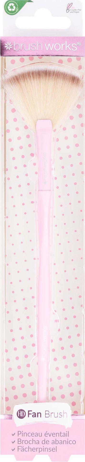 Brushworks HD Fan Brush - pędzel do makijażu
