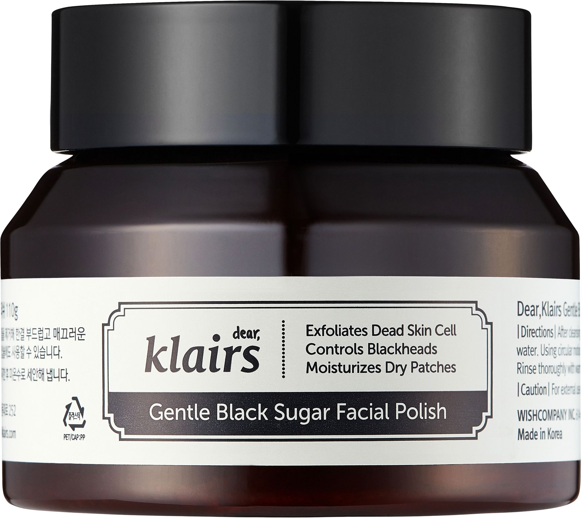 Klairs Gentle Black Sugar Facial Polish (110ml)