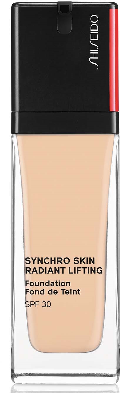 Shiseido Synchro Skin Radiant Lifting Foundation rozświetlający podkład liftingujący rozjaśniający podkład liftingujący SPF 30 odcień 220 Linen 30 ml