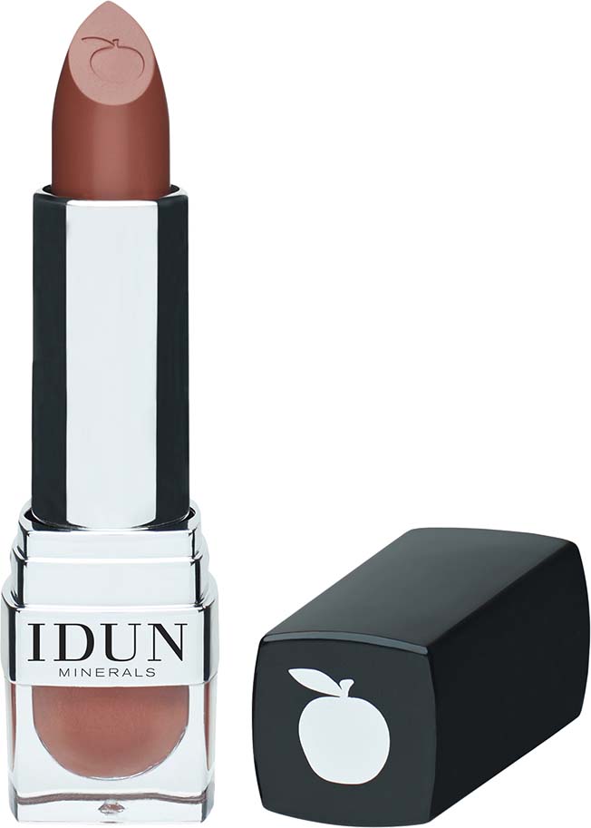 IDUN Minerals Mineralna Matowa Pomadka Do Ust Lingon (Pink Terracotta) 4.0 g