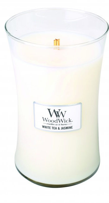 WoodWick Duża Świeca White Tea & Jasmine 175h 609,5g