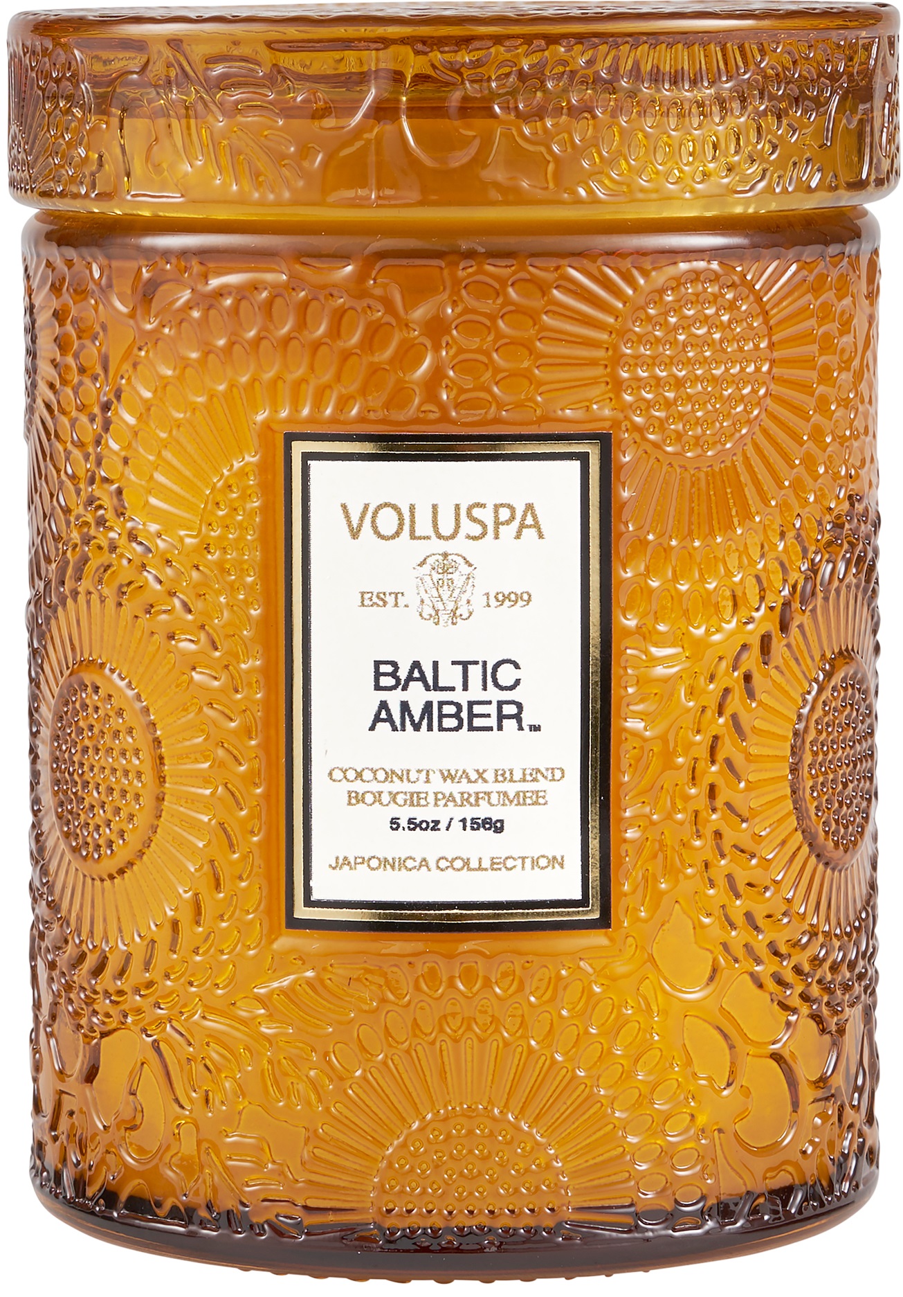 Voluspa Baltic Amber Mini Glass Jar (50h)