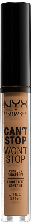 NYX PROFESSIONAL MAKEUP Can't Stop Won't Stop Concealer Matujący korektor Natural Tan