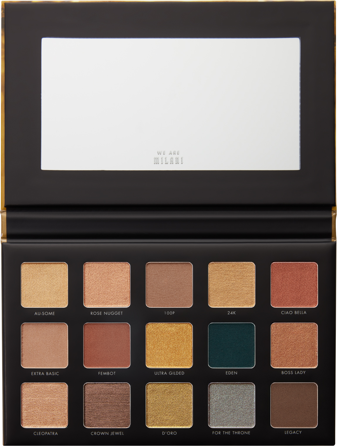 Milani Gilded Palette 110 Gilded Gold