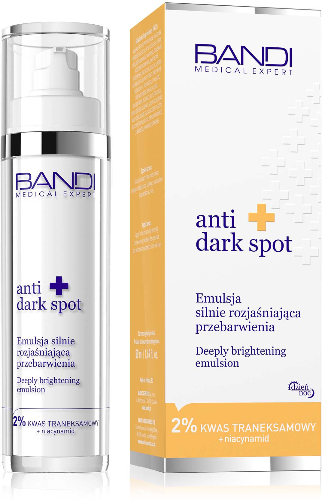 Bandi Anti Dark Spot, emulsja silnie rozjaśniająca przebarwienia, 50ml