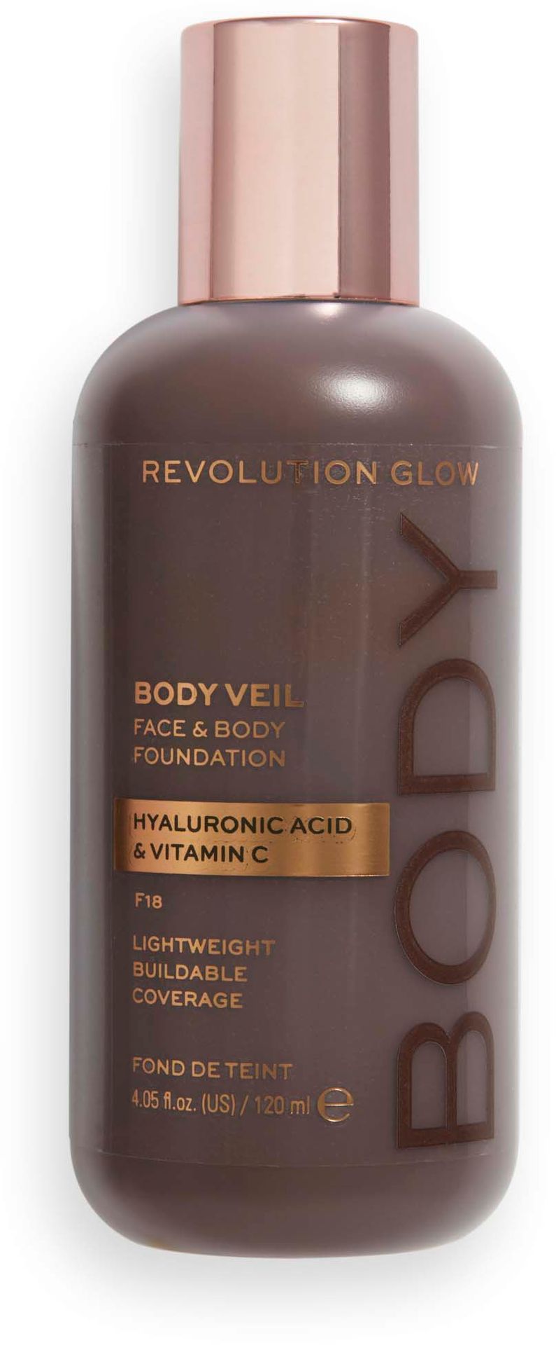 Makeup Revolution Body Veil Foundation F18