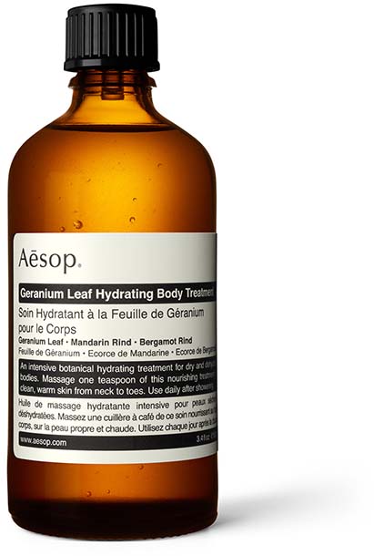 Aésop Aésop Body Geranium Leaf kuracja nawilżająca do ciała 100 ml