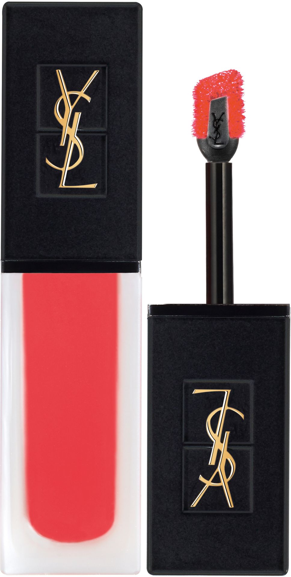 Yves Saint Laurent Tatouage Couture Velvet Cream silnie pigmentowana kremowa szminka z matowym wykończeniem odcień 202 Coral Symbol 6 ml