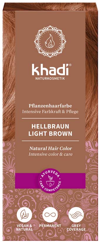 Khadi Henna Do Włosów Light Brown