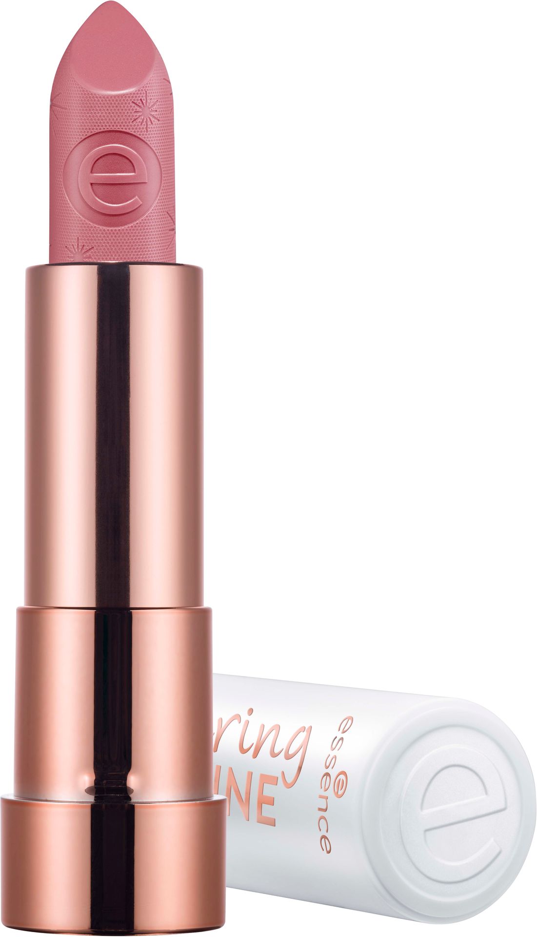 Essence Caring SHINE vegan collagen lipstick Pielęgnacyjna szminka z wegańskim kolagenem 3,5g 202