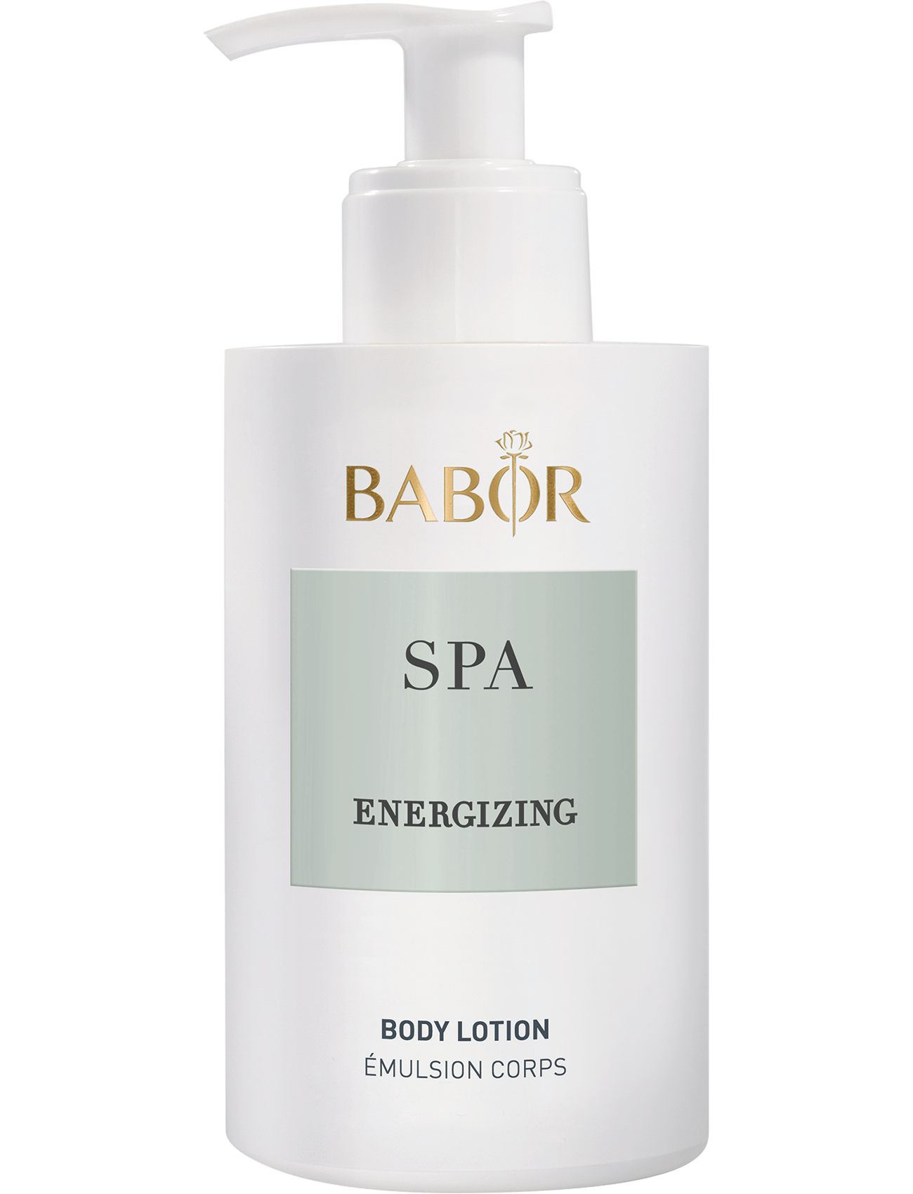 BABOR BABOR SPA Energizing Body Lotion, odświeżający balsam do ciała, pachnie świeżym jabłkiem, rozmarynem, eukaliptusem i lawendą, wygładzający, 200 ml 400672