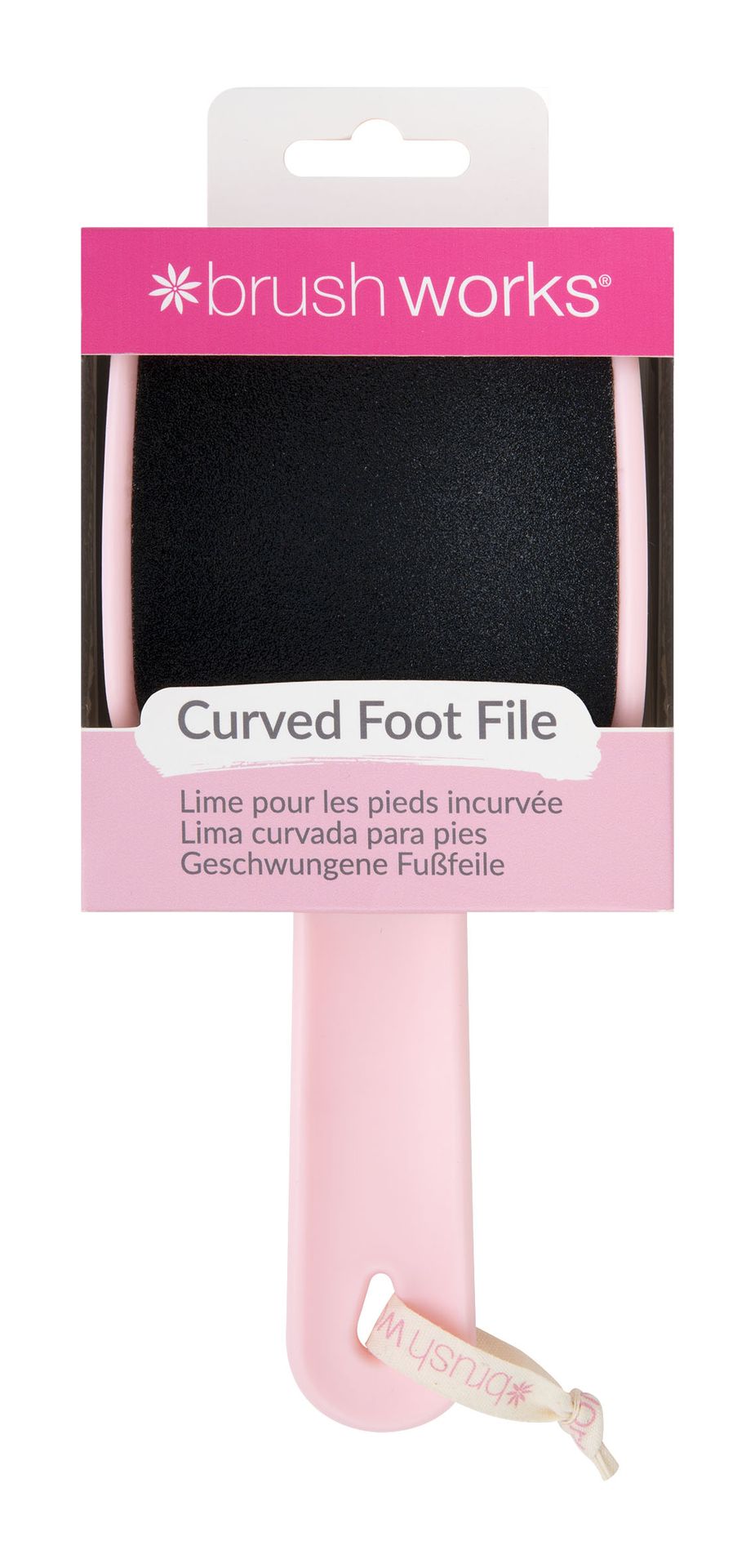 Brushworks Curved Foot File - pilnik do stóp