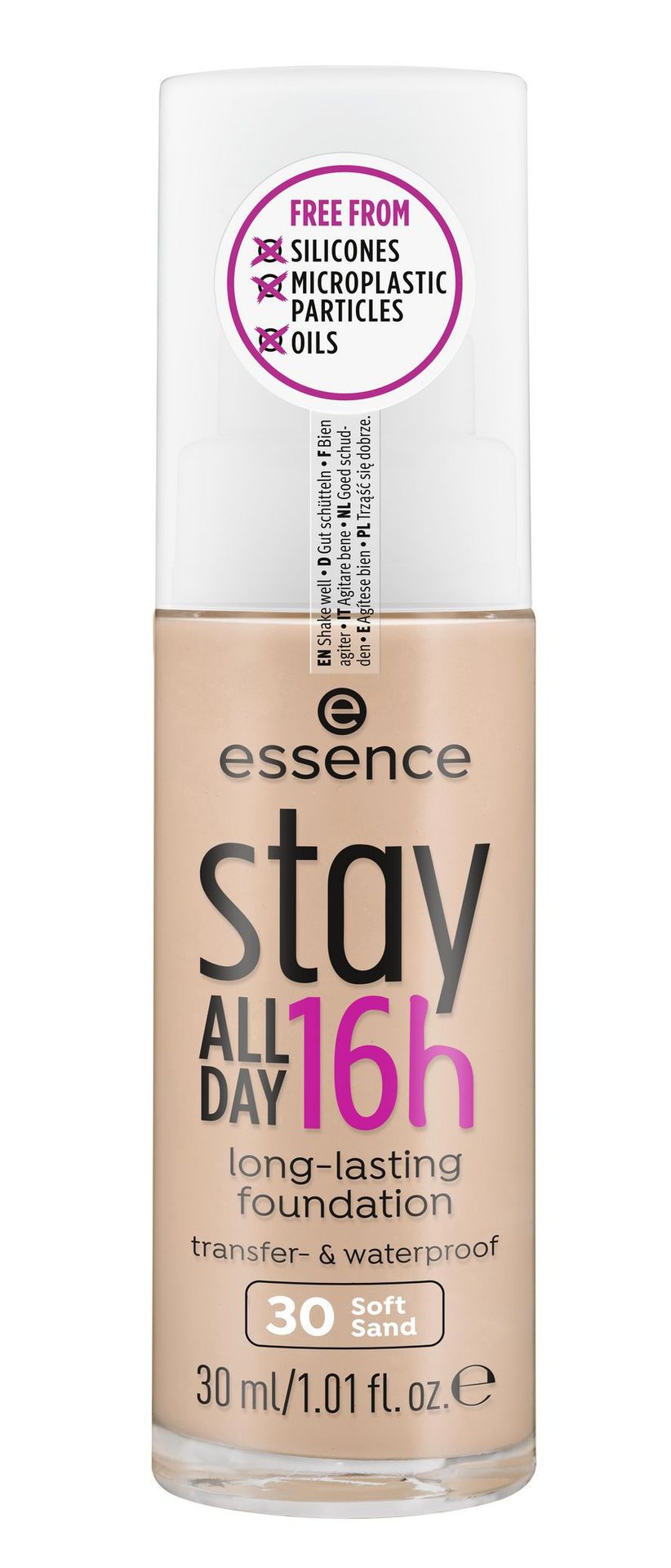 Essence Stay All Day 16h Podkład 30 Soft Sand ESS930821