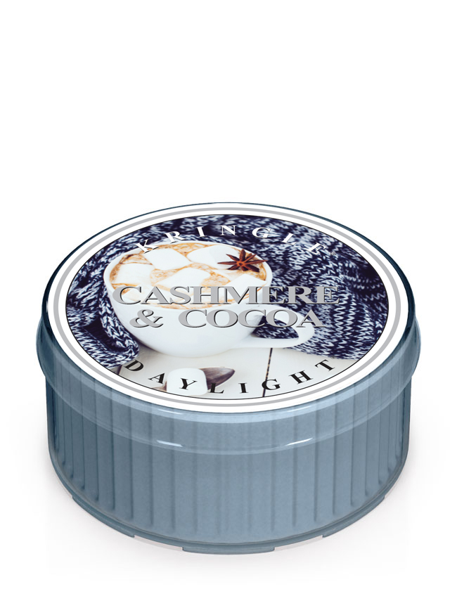 Kringle Candle Cashmere & Coca Daylight - świeczka zapachowa 42 g
