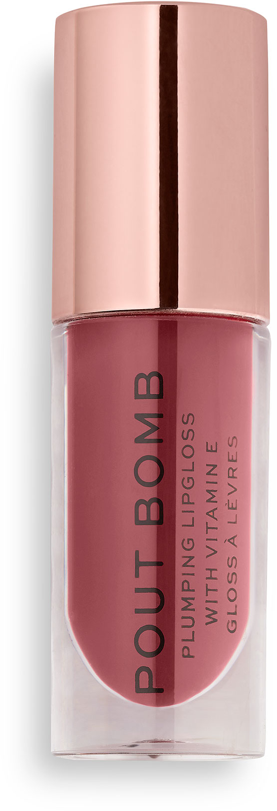 Makeup Revolution Pout Bomb błyszczyk do ust nadający objętość z wysokim połyskiem odcień Sauce 4,6 ml