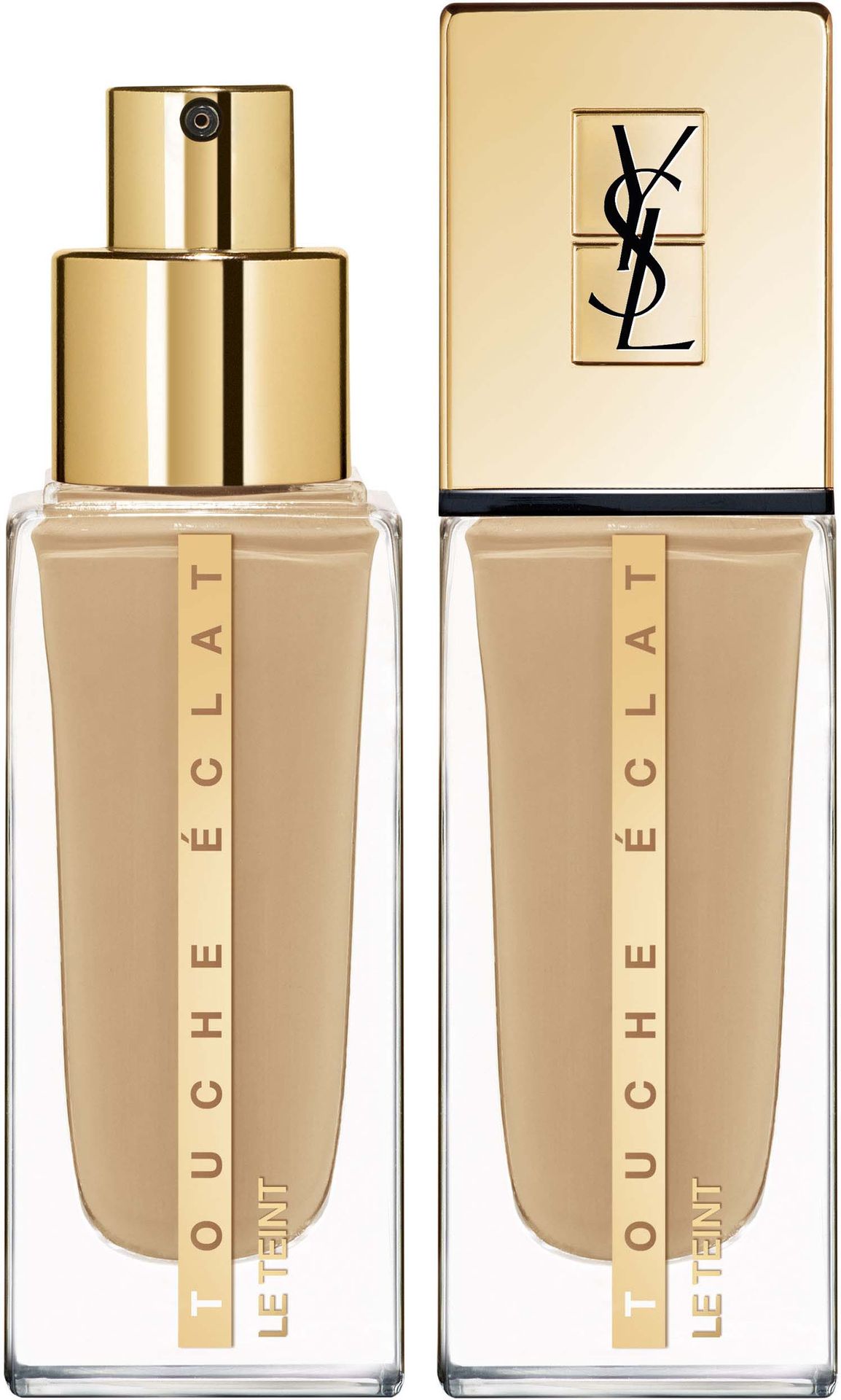 Yves Saint Laurent Touche Éclat Le Teint długotrwały makijaż rozjaśniający skórę SPF 22 odcień B45 Warm Almond 25 ml