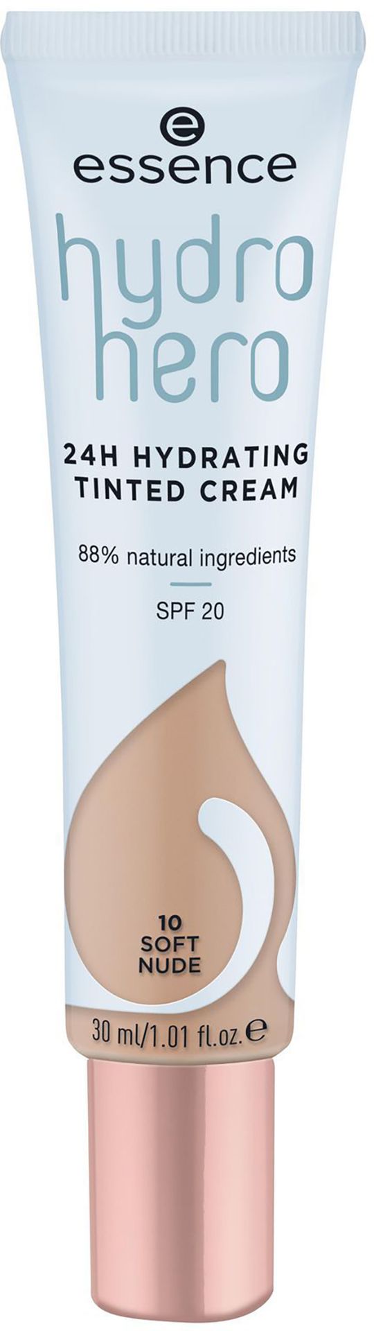 Essence Hydro Hero 24h Hydrating Tinted Cream 10 30ml