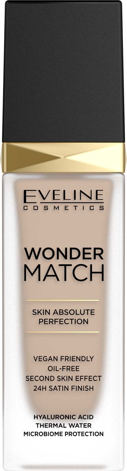 Eveline KOLOROWKA Wonder Match Podkład dopasowujący się do cery nr 012 Light Natural 30ml