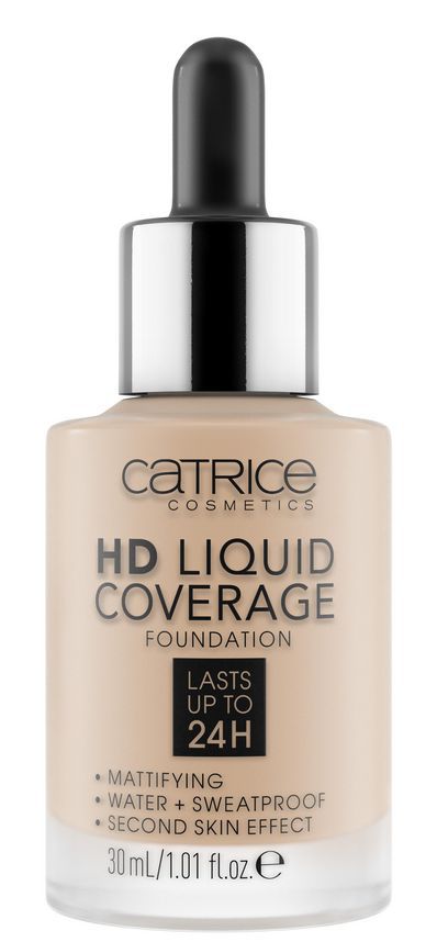 Catrice HD Liquid coverage płynnych Foundation nr. 020 Rose Beige 30 ML 525732