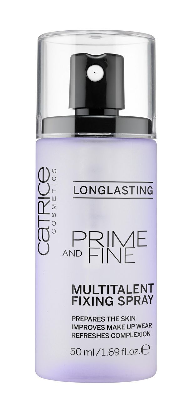 Catrice PRIME AND FINE Multitalent Fixing Spray - Utrwalacz do makijażu w sprayu - 50 ml CATUMSML