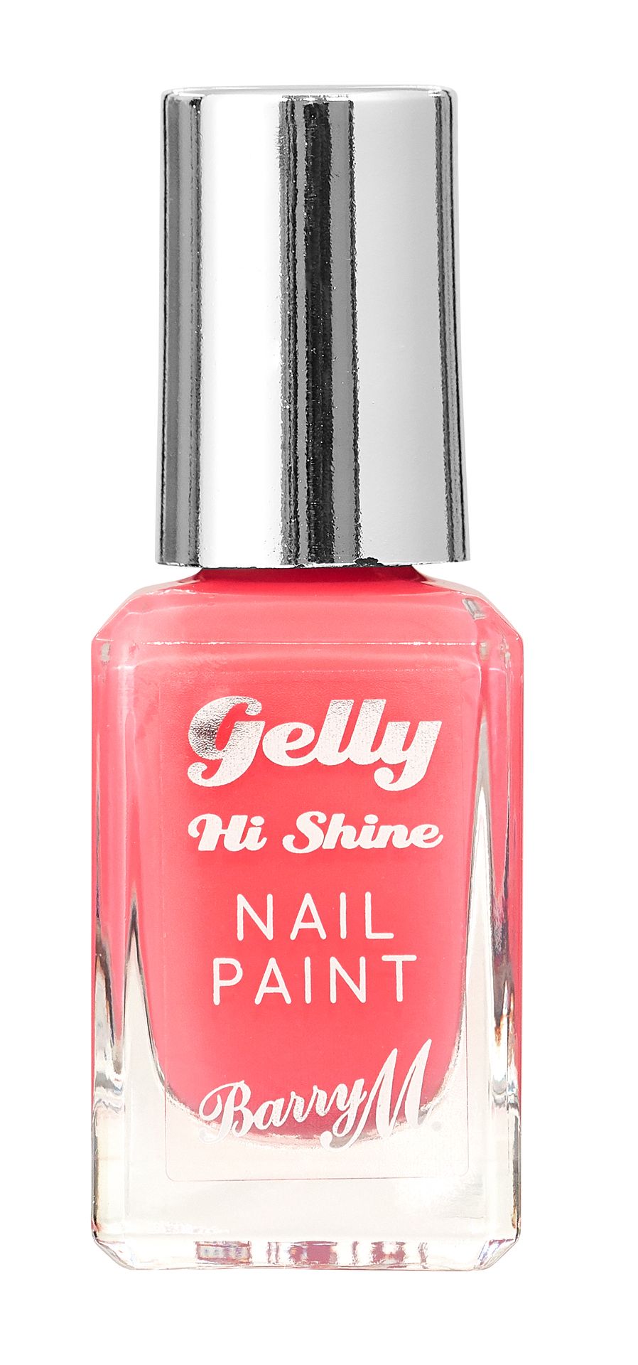 Barry M Gelly Hi Shine Nail Paint - lakier do paznokci Pink Grapefruit