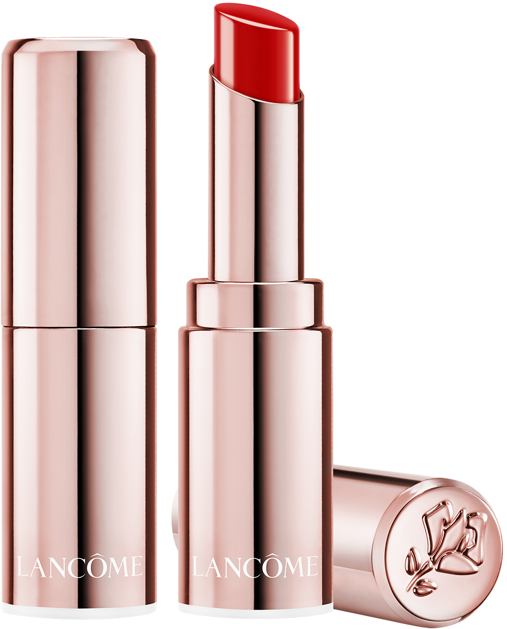 Lancome Długotrwały krem nawilżający szminka z intensywnym połyskiem L´Absol Mademoiselle Shine Lips tick