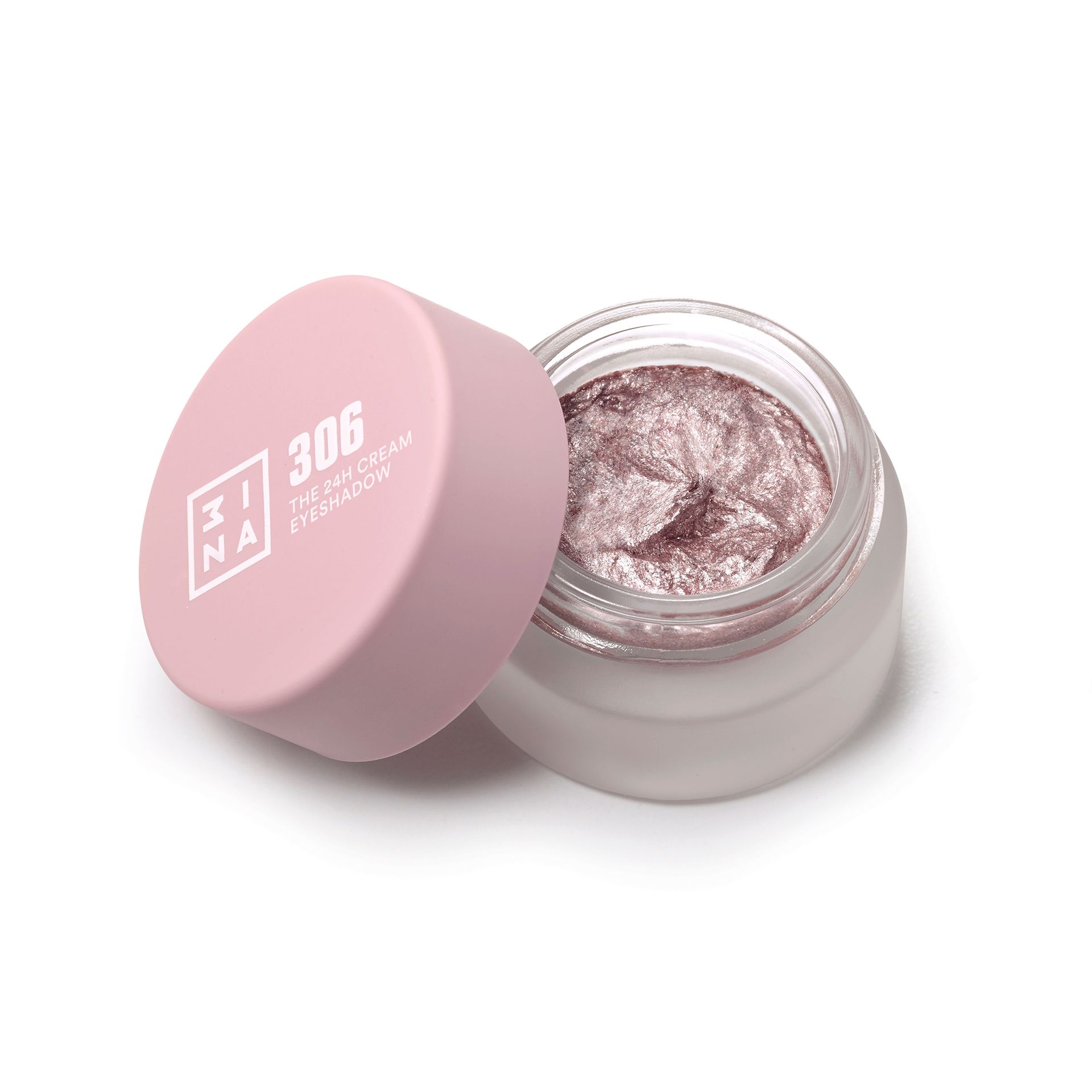 3INA 3INA 3INA The 24H Cream Eyeshadow Jasnoróżowy 3.0 ml