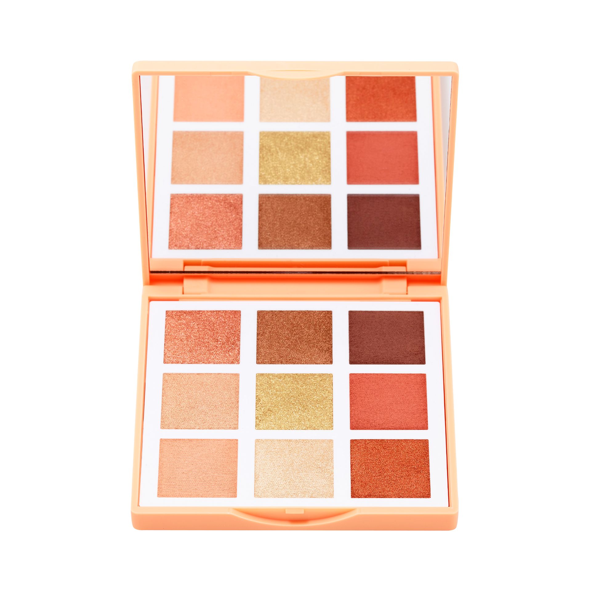 3ina 3INA MAKEUP - Vegan - Cruelty Free - The Sunset Eyeshadow Palette - Wielobarwność - Paleta cieni do powiek zapewniająca pełne krycie - Z idealną mieszanką matową i metaliczną - 9 różnych odcieni