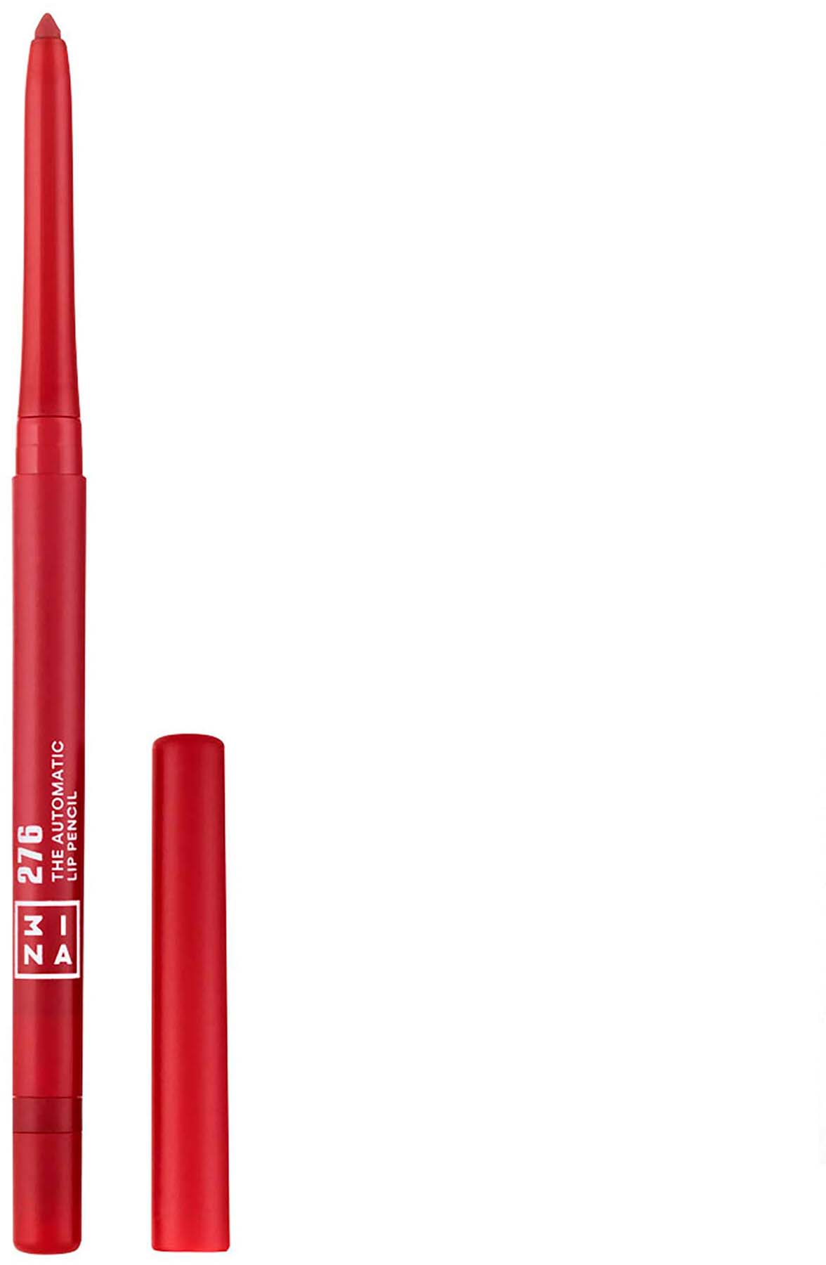 3INA Cosmetics The Automatic Lip Pencil 276, idealnie zdefiniowany kontur ust, wodoodporna konturówka do ust, konturówka do ust, trwała konturówka, bez parabenów, wegańska, kosmetyk nietestowany na zw