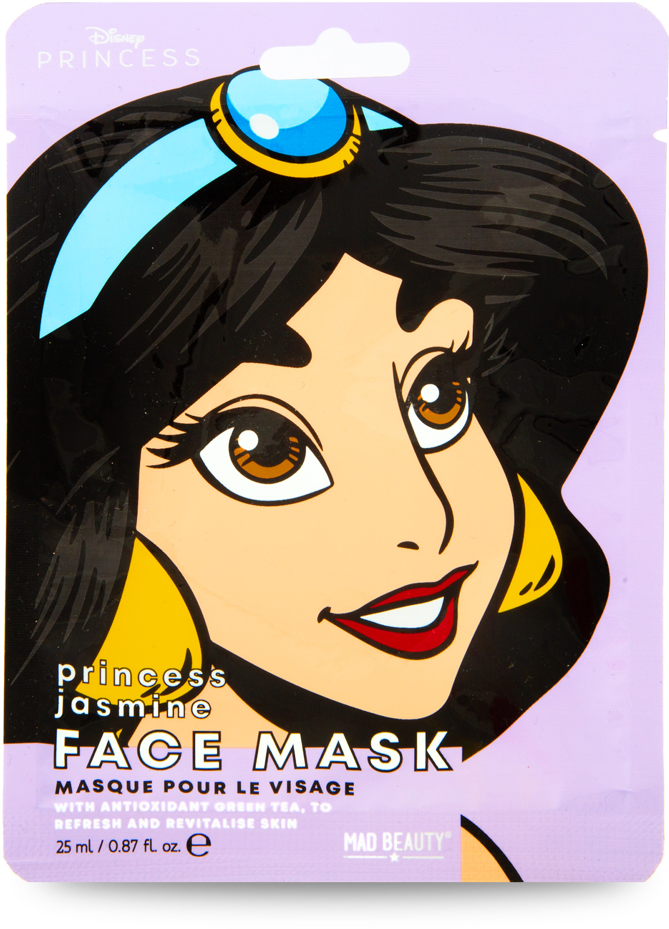 Mad Beauty Disney POP Princess Face Mask Jasmine - maska do twarzy 25 ml