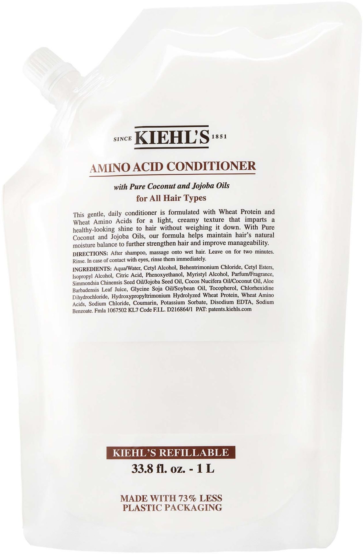 Kiehl`s Kiehl`s Odżywka do Włosów z Aminokwasami Refill 1000 ml