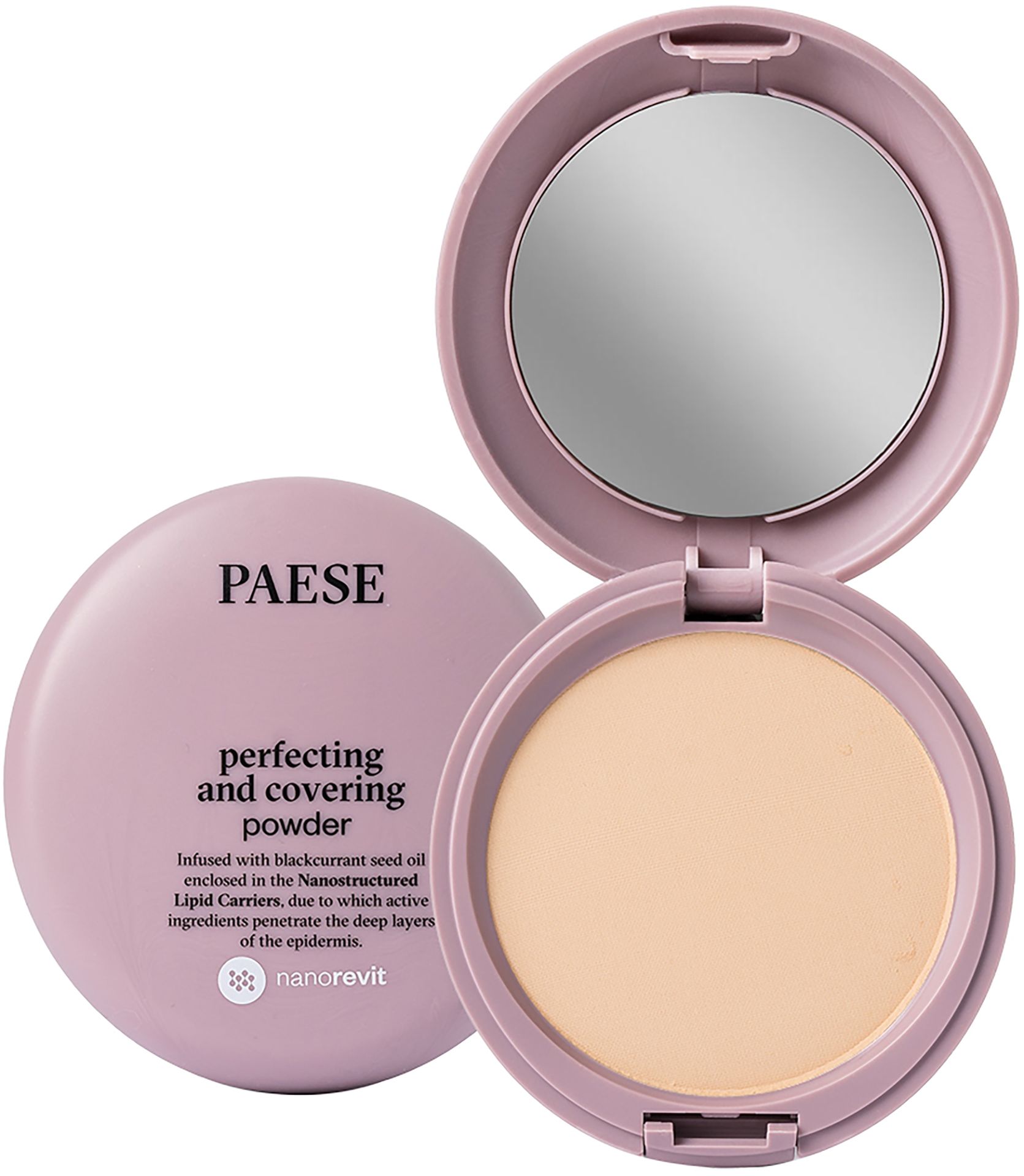 PAESE PUDER UPIEKSZAJĄCO-KRYJĄCY NANOREVIT NR 04 WARM BEIGE 9G