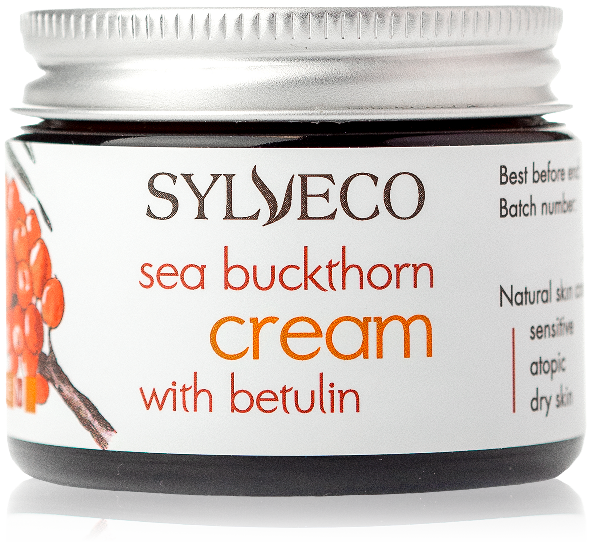 Sylveco Sea Buckthorn Cream with Betulin - krem brzozowo-rokitnikowy z betuliną 50 ml