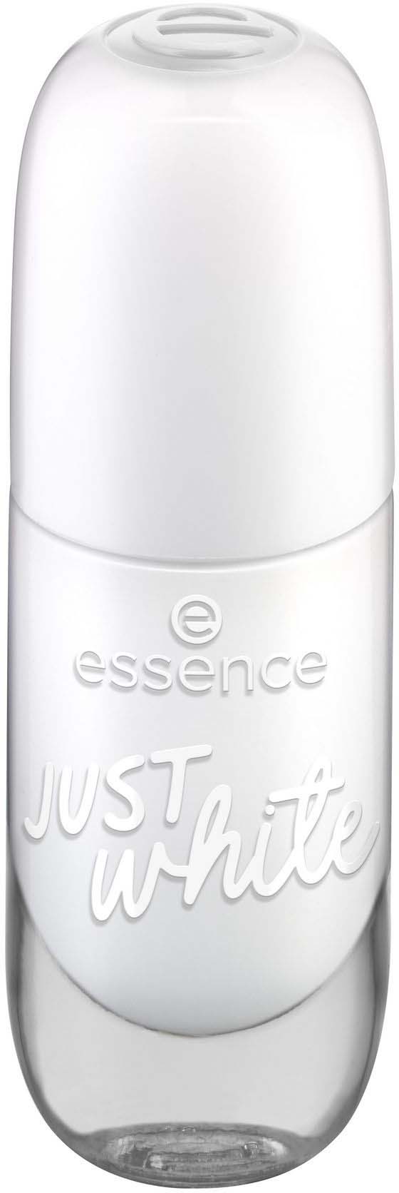 Essence gel nail colour Nr. 33 Just White 8.0 ml